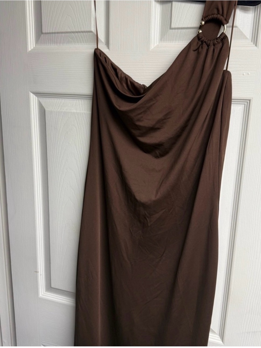 Sincerely Jules One Shoulder Elegant Maxi Dress